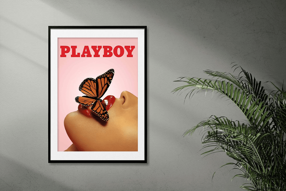 Playboy Butterfly Print