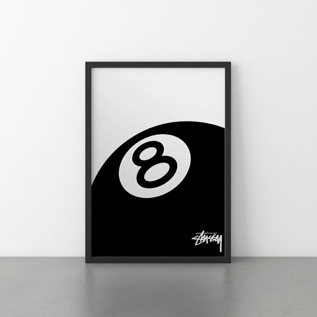 Stussy 8 Ball Print