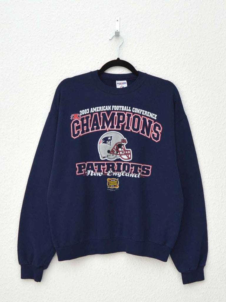 Vintage New England Patriots NFC Champs Sweatshirt (M)