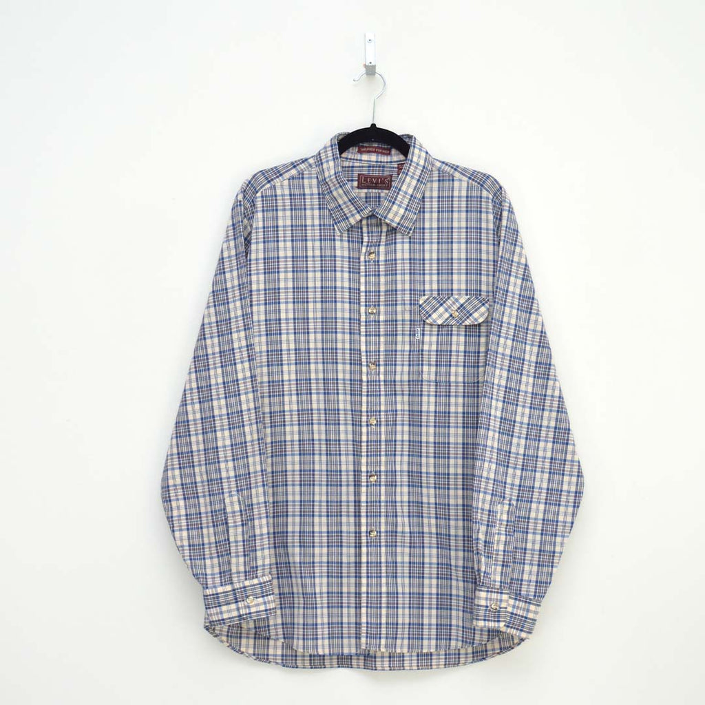 Vintage Levis Plaid Shirt (XL)