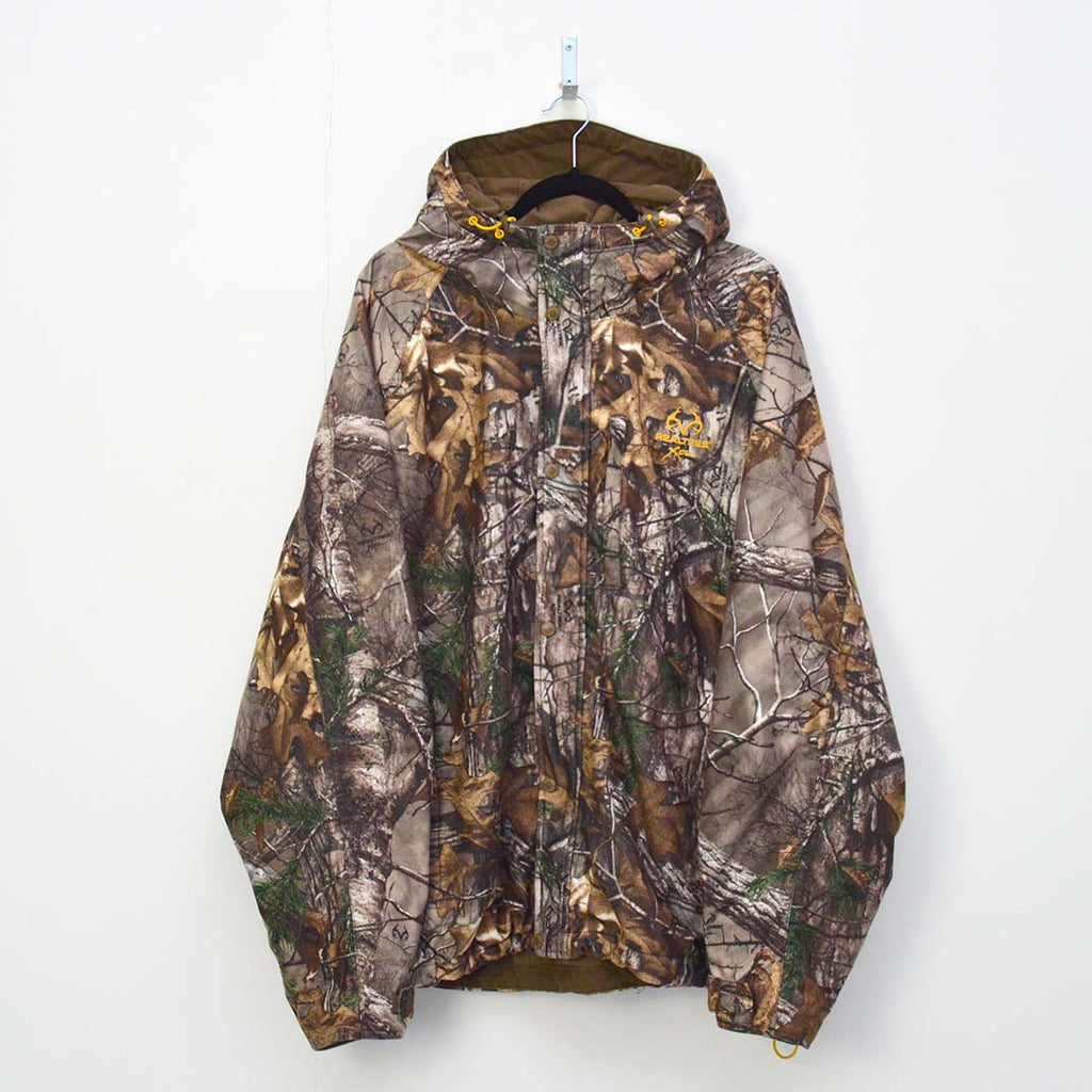 Vintage RealTree Tree Camo Rain Jacket (3XL)