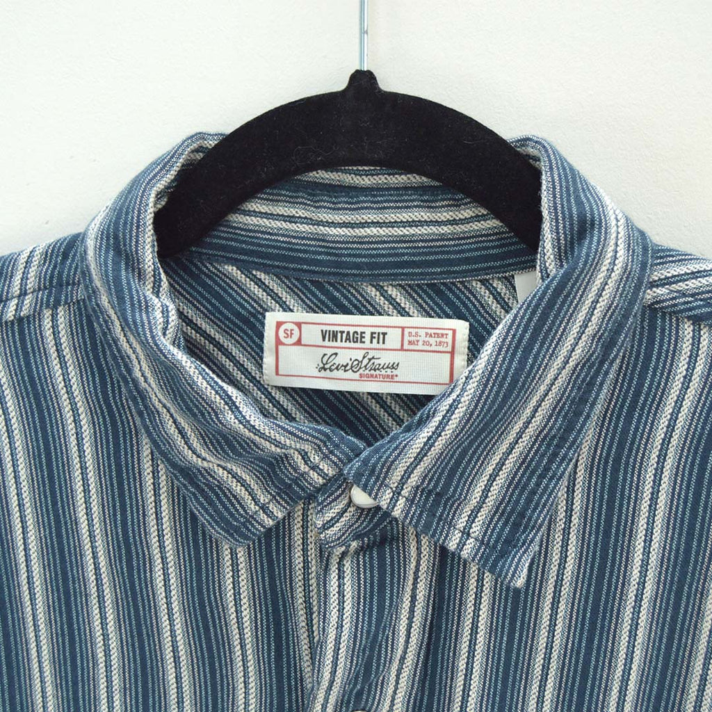 Vintage Levis Stripe Shirt (M)