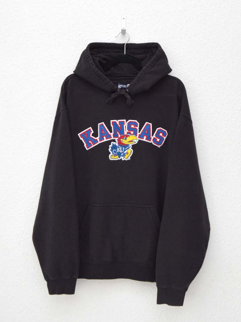 Vintage Kansas Jayhawks Hoodie (XL)