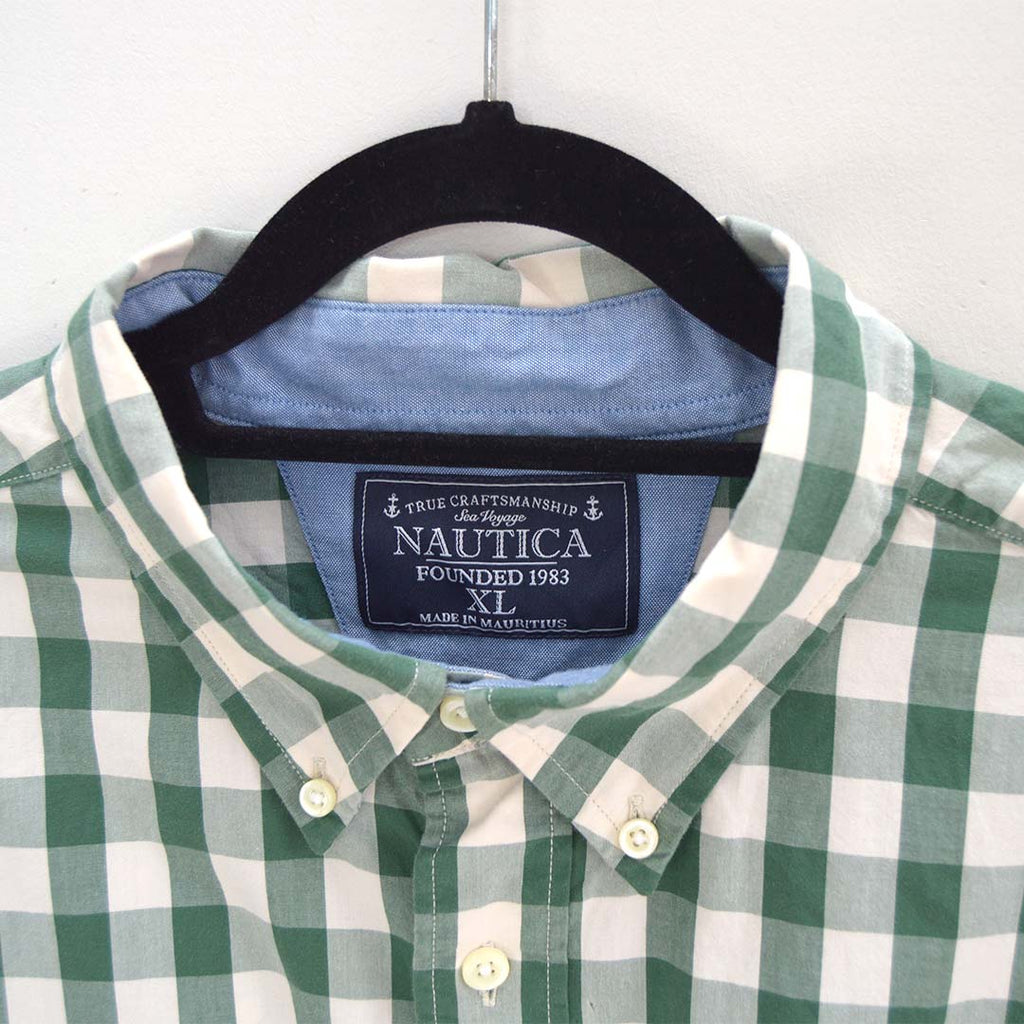 Vintage Nautica Check Shirt (XL)