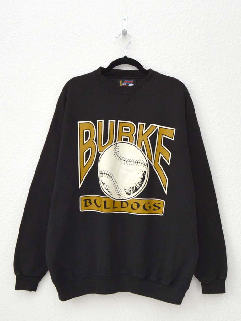 Vintage Burke Bulldogs Baseball Sweatshirt (XXL)