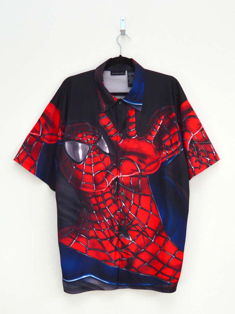 Vintage Spiderman Hip-Hop Shirt (L)