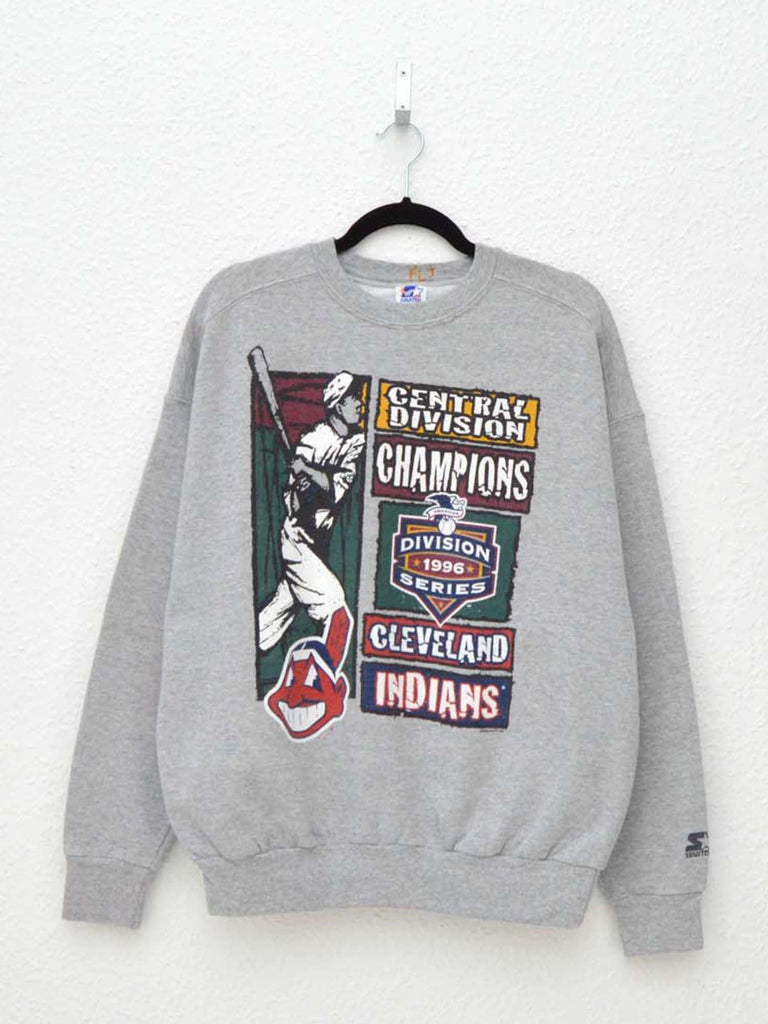 Vintage Central Division Champs Cleveland Indians Sweatshirt (L)