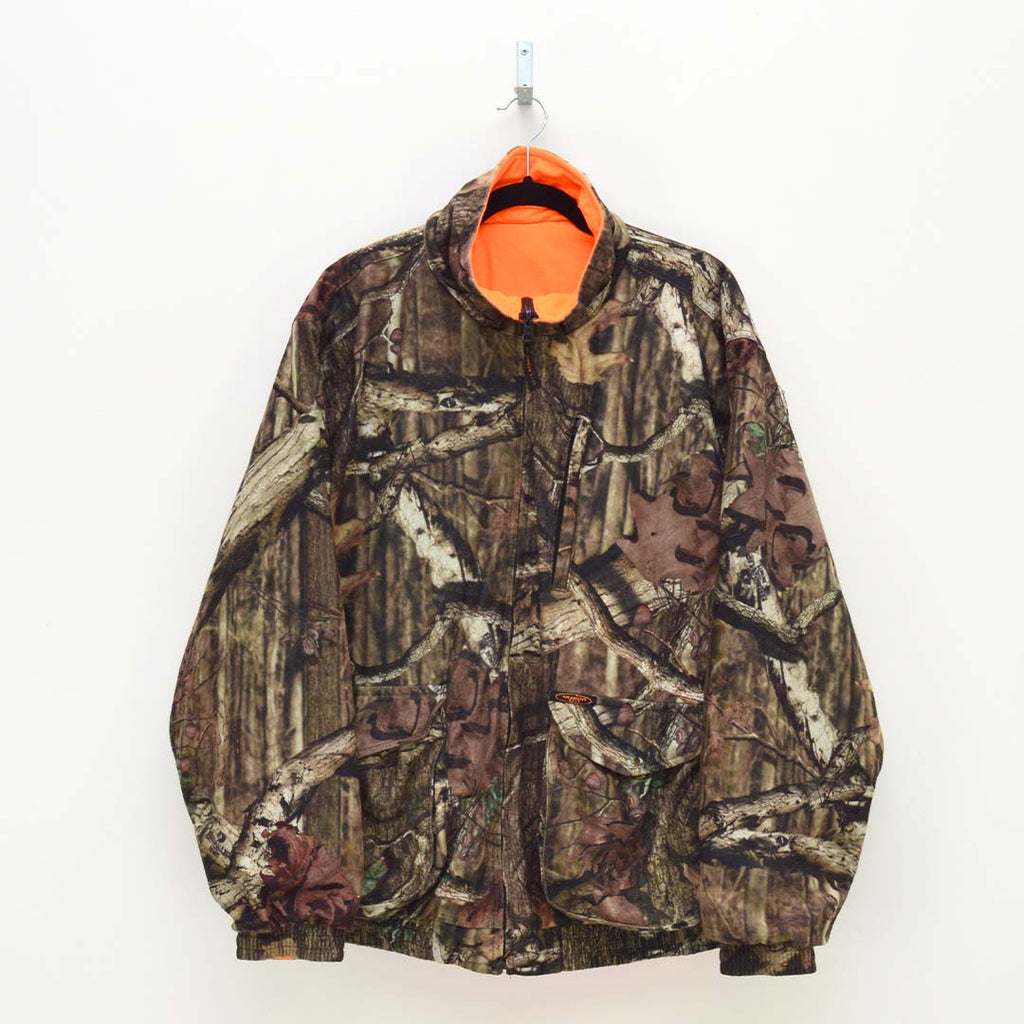 Vintage Yukon Tree Camo Reversible Jacket (L)