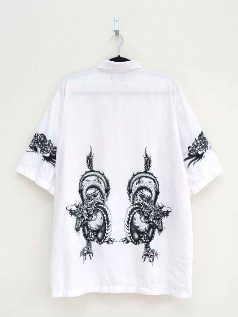 Vintage Black Dragon Hip-Hop Shirt (XXL)