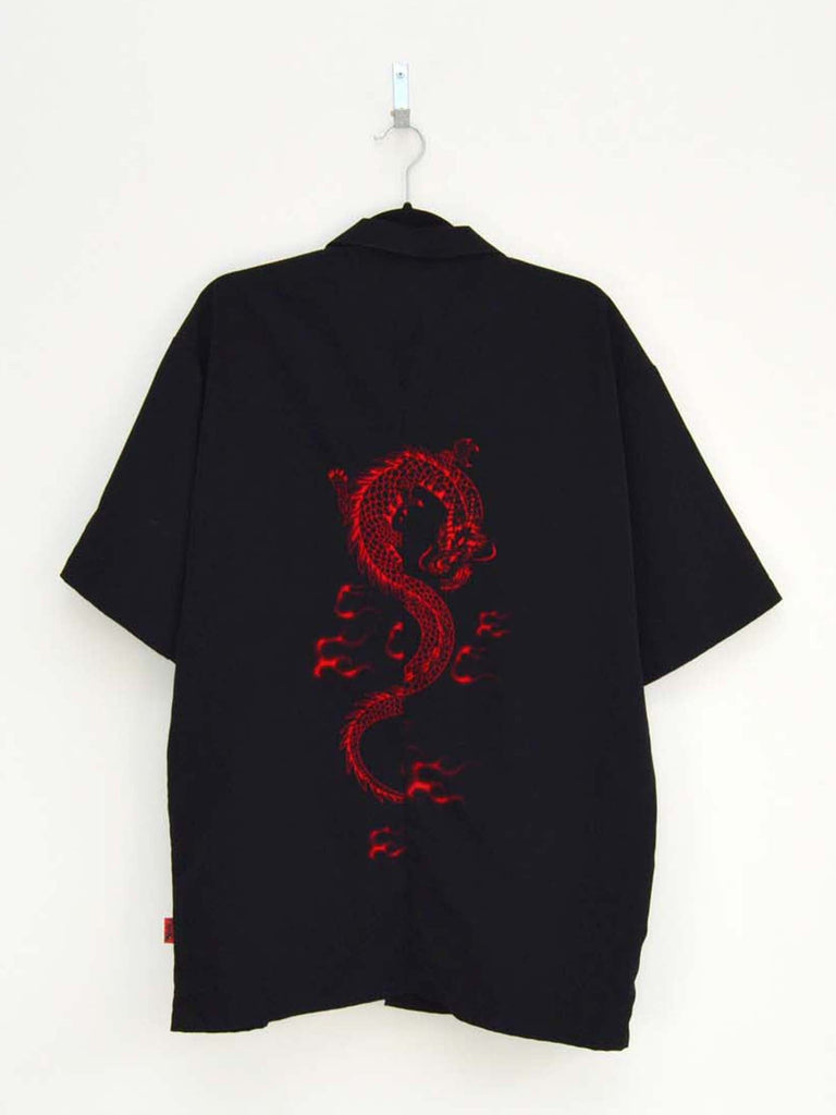 Vintage Red Dragon Hip-Hop Shirt (XL)