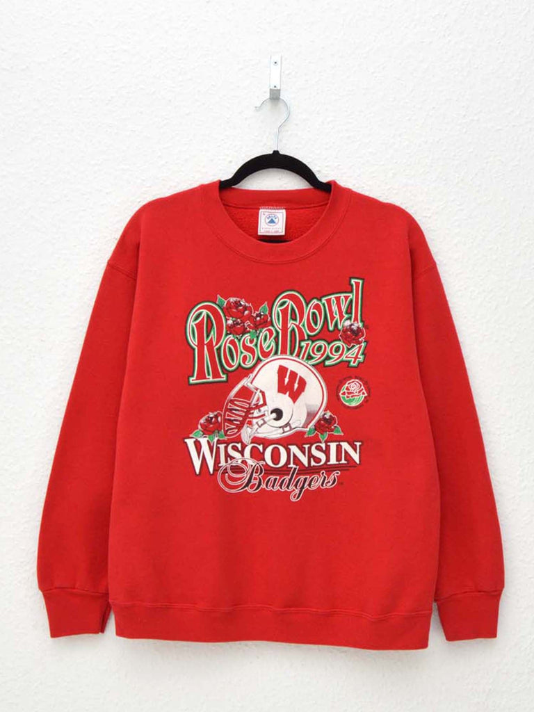 Vintage Rose Bowl Wisconsin Badgers Sweatshirt (L)