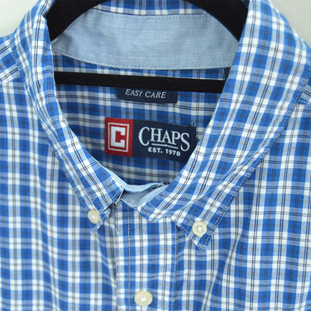 Vintage Chaps RL Plaid Shirt (XL)