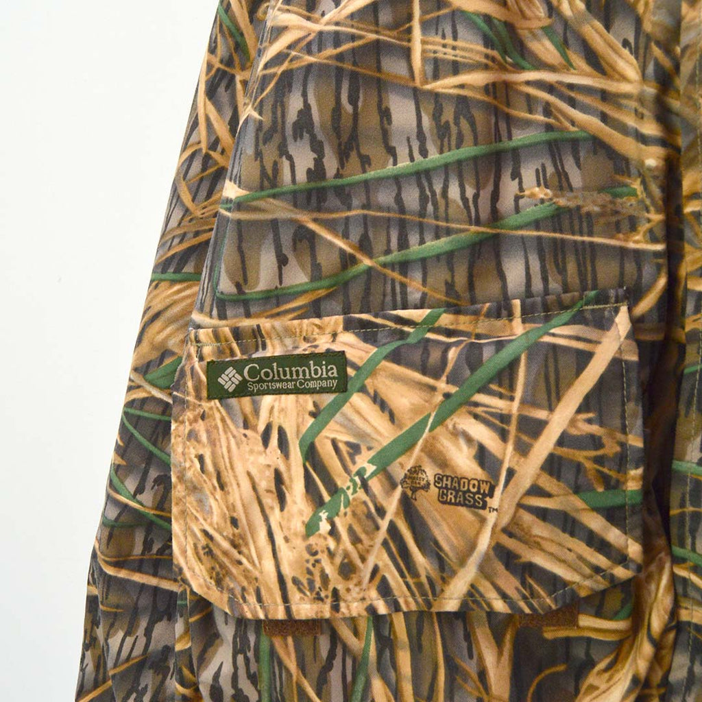 Vintage Columbia Real Tree Camo Rain Jacket (XL)