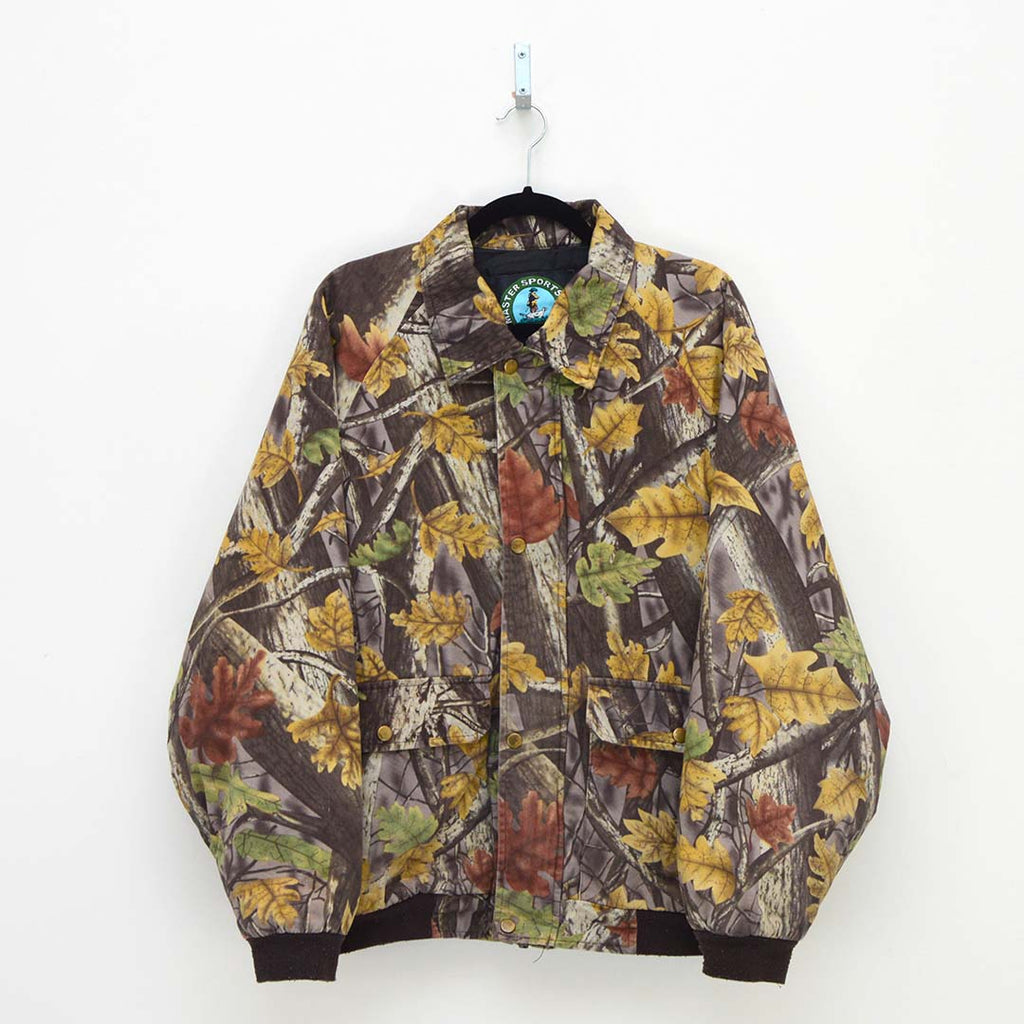 Vintage Master Sports Tree Camo Jacket (L)