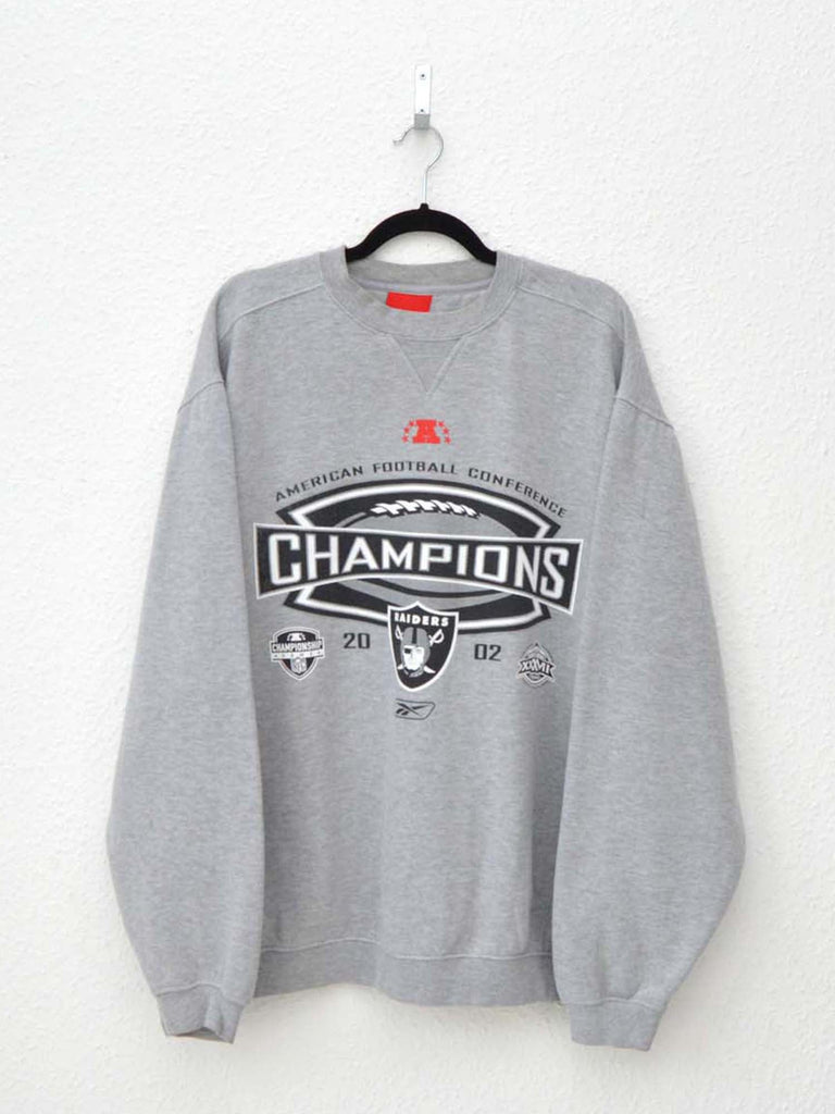 Vintage AFC Champs Raiders Sweatshirt (XXL)