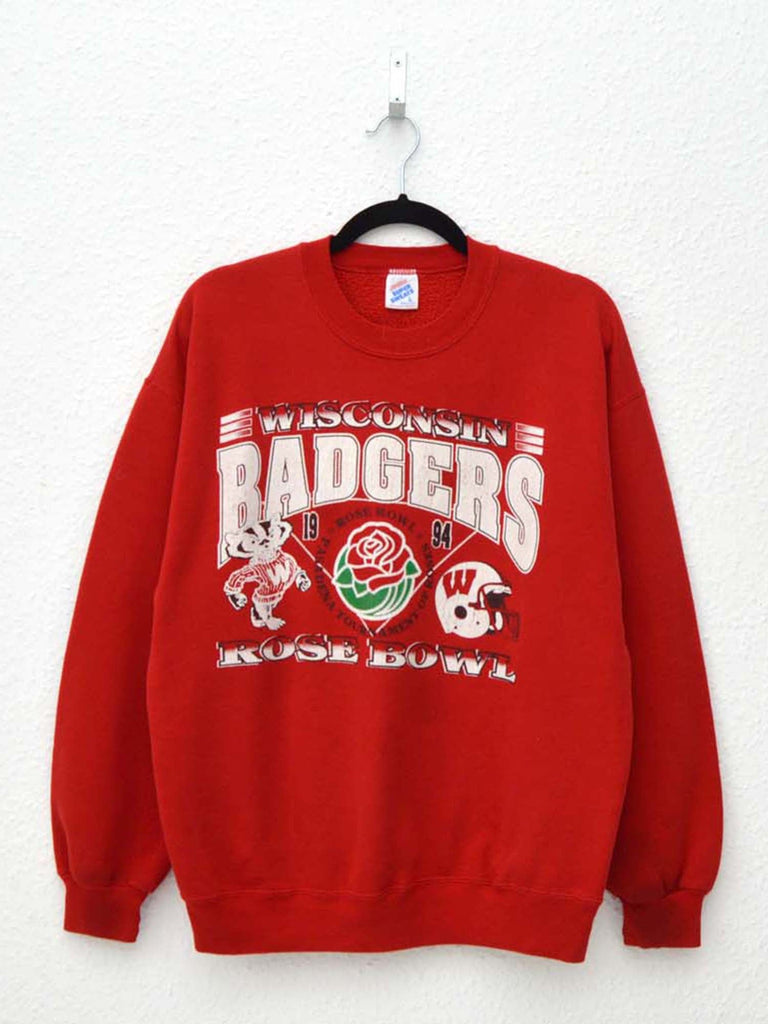 Vintage Wisconsin Badgers Rose Bowl Sweatshirt (L)