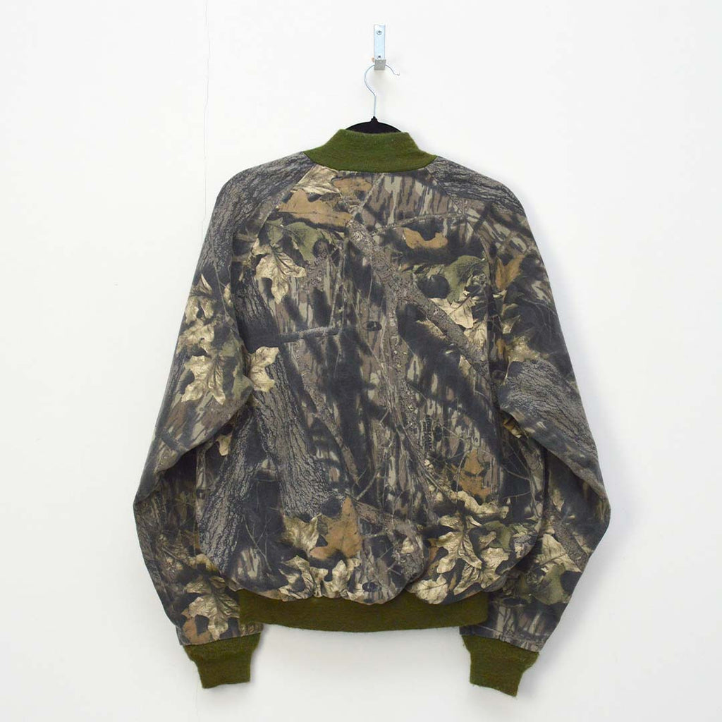 Vintage Jeezers Real Tree Camo Bomber Jacket (L)