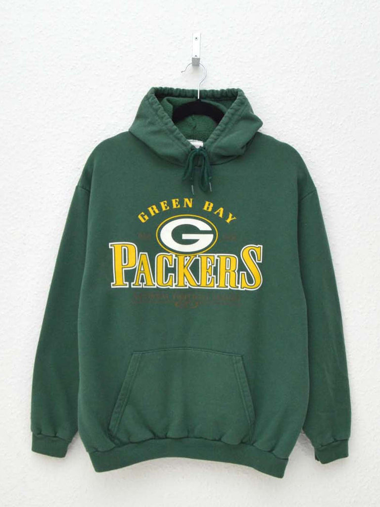 Vintage Green Bay Packers Hoodie (L)