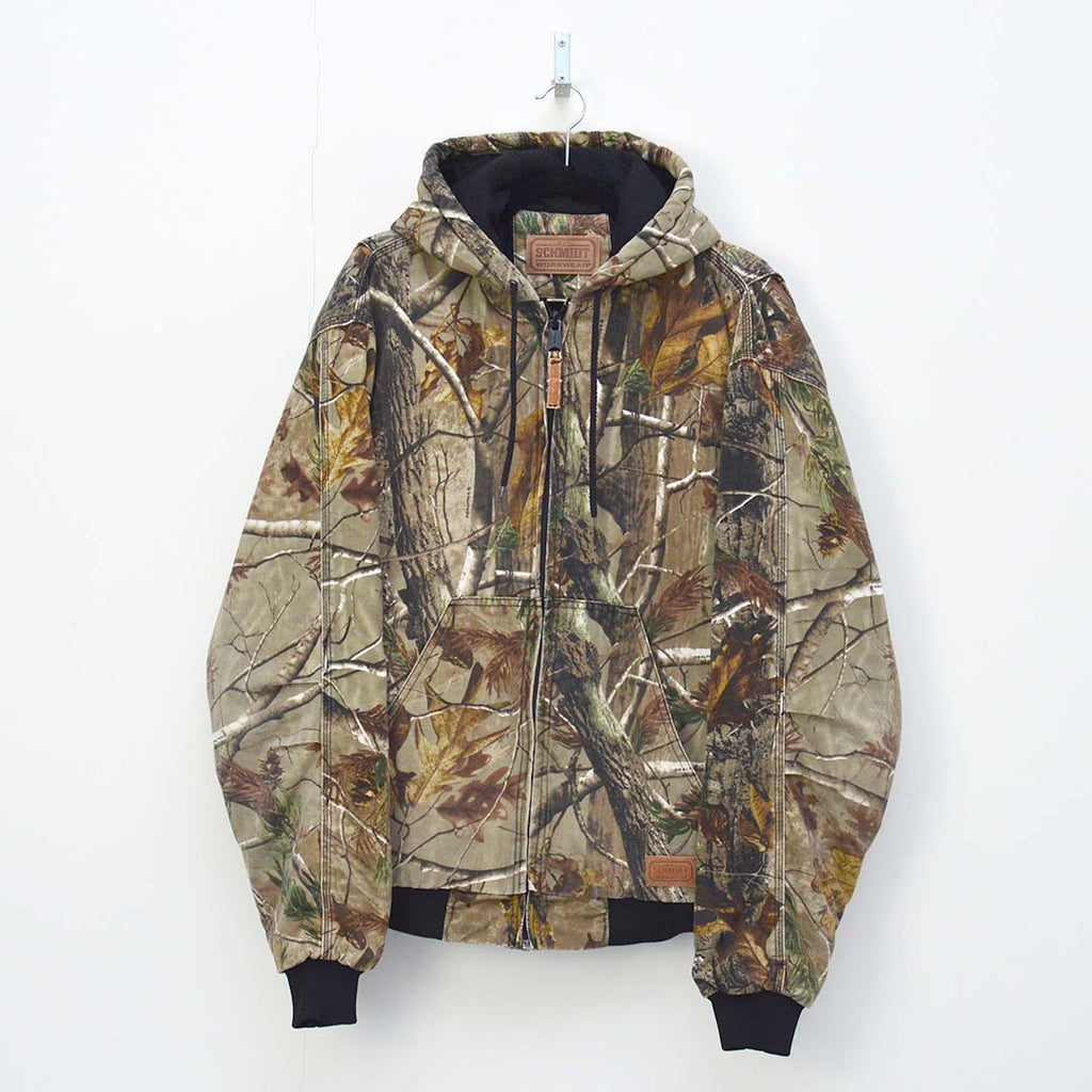 Vintage Schmidt Real Tree Camo Jacket (XL)