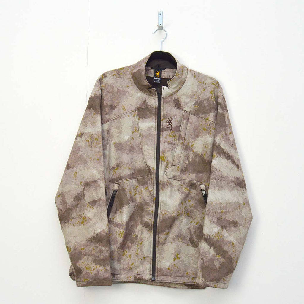 Vintage Browning Tree Camo Soft Shell Jacket (XL)