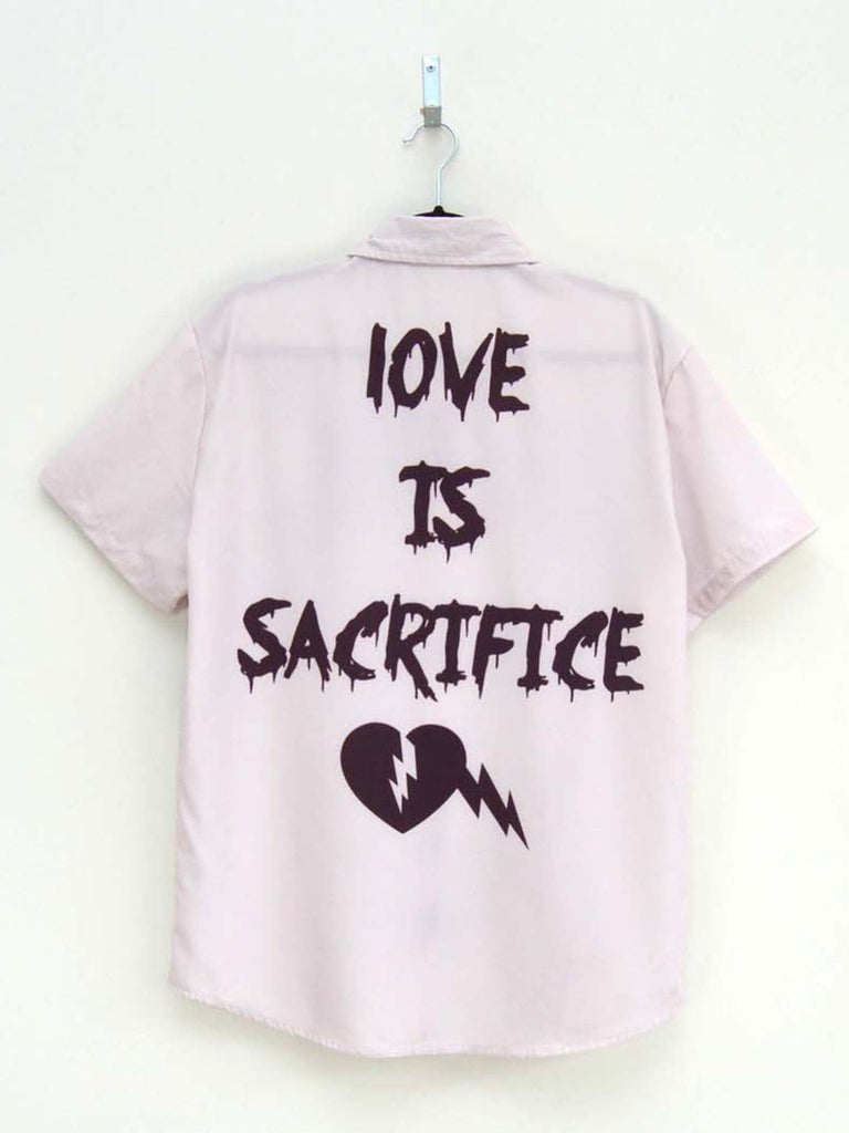 Vintage Love is Sacrifice Hip-Hop Shirt (M)