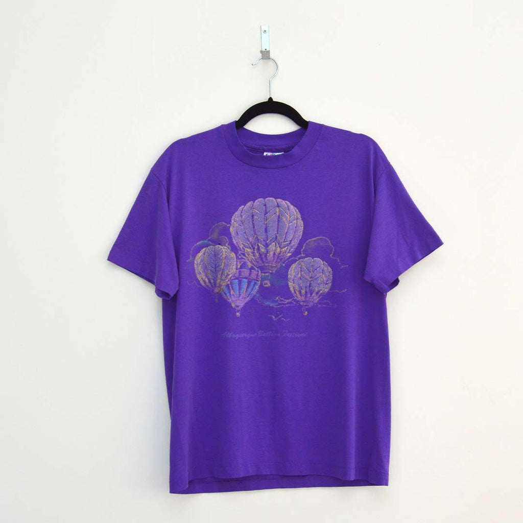 Vintage Hot Air Balloon T-Shirt (M)