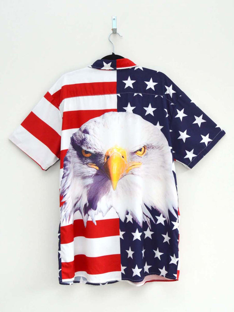 Vintage USA Eagle Hip-Hop Shirt (XXL)