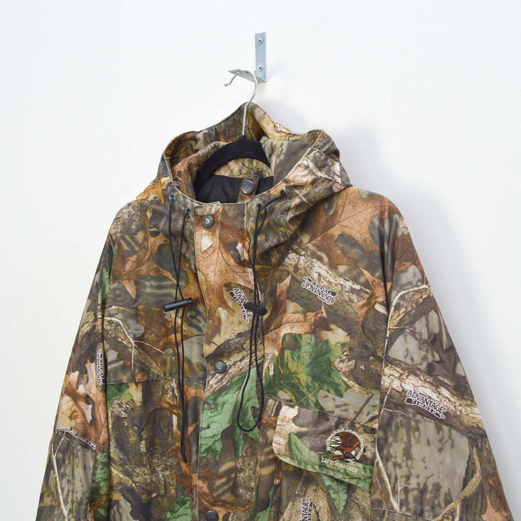 Vintage Mad Dog Gear Real Tree Camo Rain Jacket (3XL)