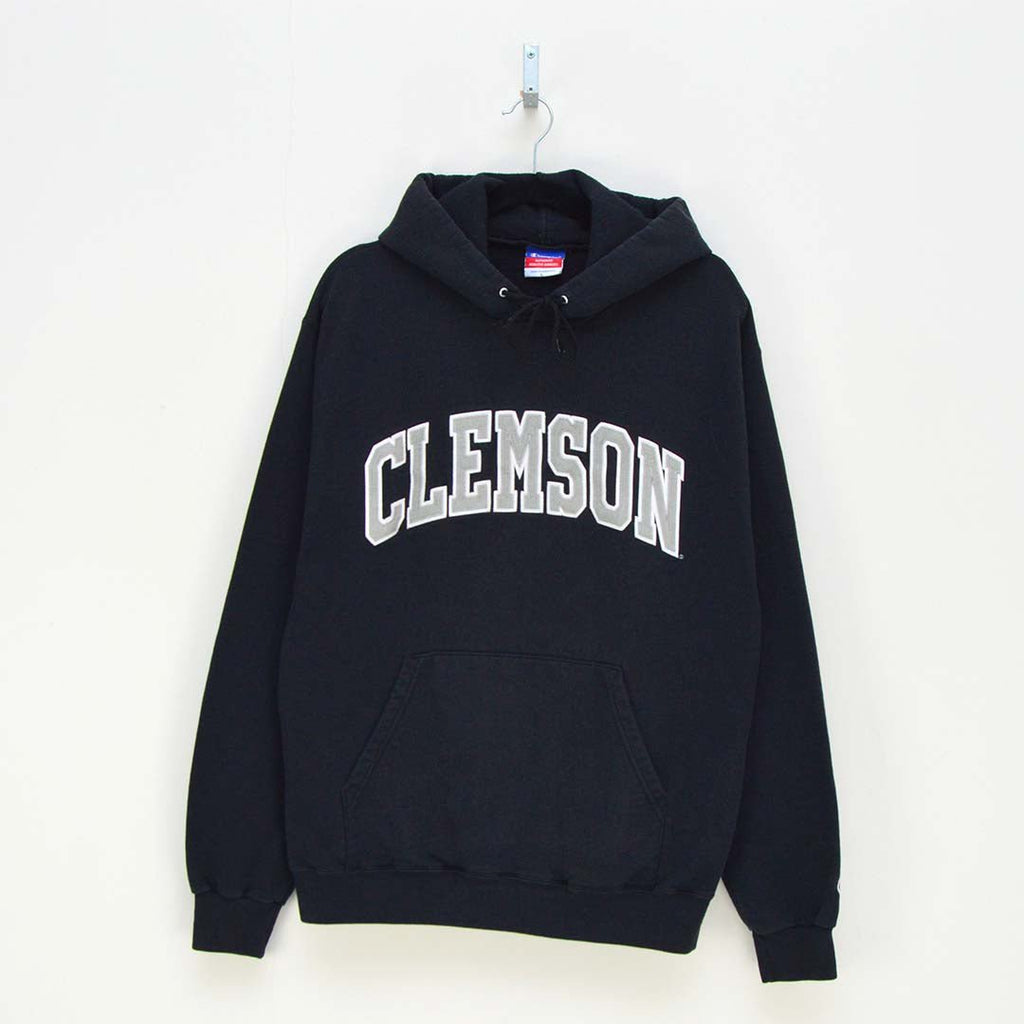 Vintage Clemson College Hoodie (L)