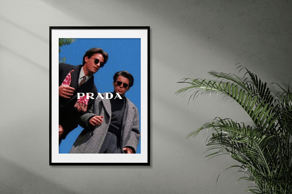 Prada Friends Print